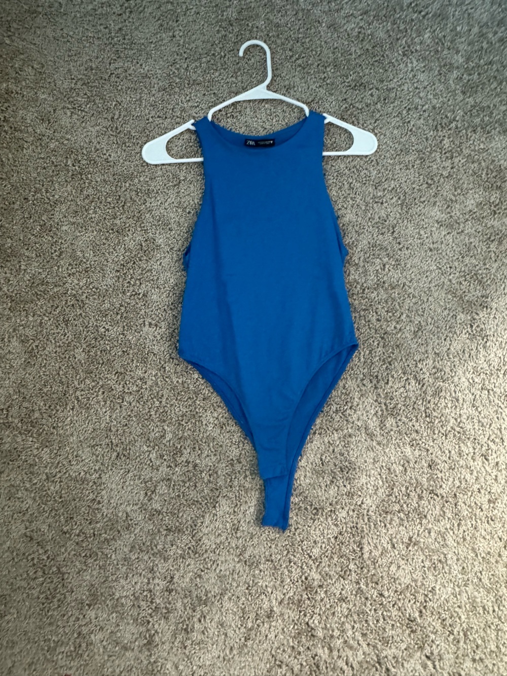 Zara Bright Blue Women’s One-Piece Bodysuit